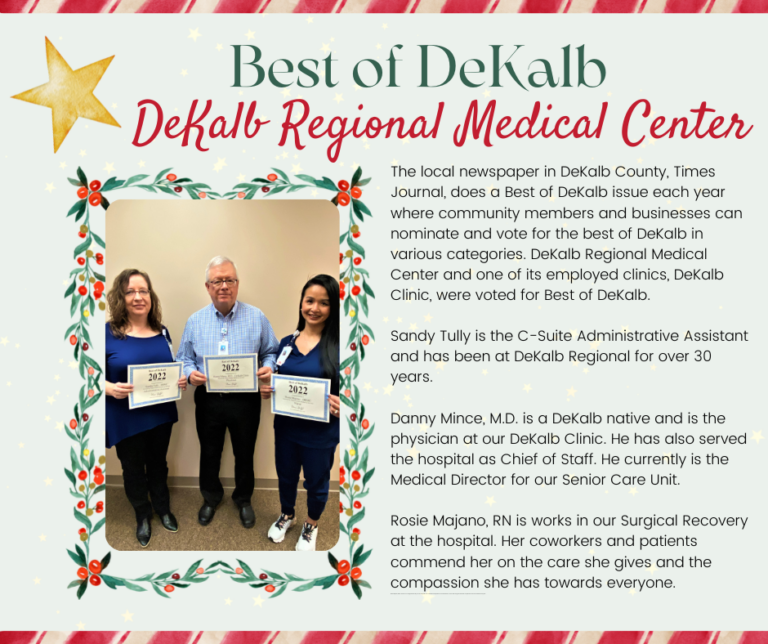 DeKalb Regional Medical Center Alabama Hospital Association